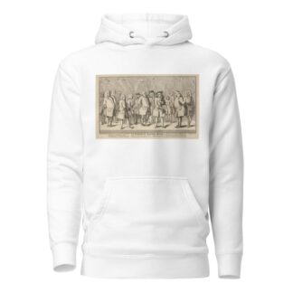 A political battle royal, design’d for Brougton’s New Ampitheatre. by Jack Broughton Hoodie