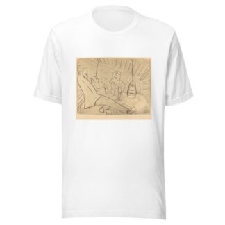 Three People in an Atelier by Walter Gramatté T-Shirt