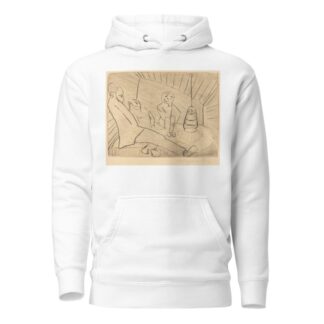Three People in an Atelier by Walter Gramatté Hoodie