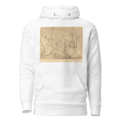 Three People in an Atelier by Walter Gramatté Hoodie