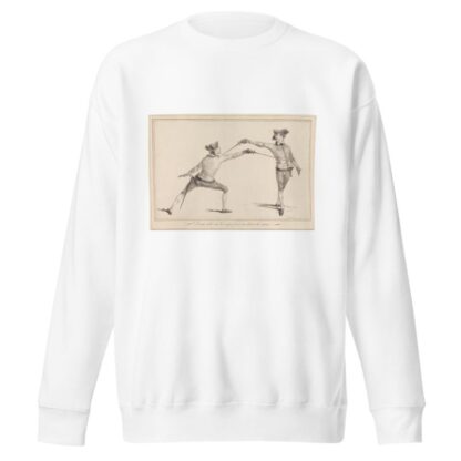Demi Volte sur les Coups Forcés au Dehors des Armes by James Gwin Sweatshirt