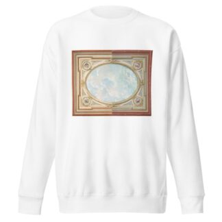 Design for a ceiling of trompe l’oeil sky by Jules-Edmond-Charles Lachaise Sweatshirt