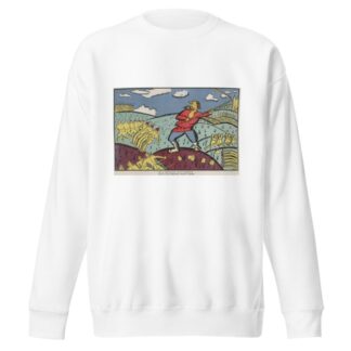 What A Boom! What A Blast There Was From The Germans At Lomza! by Kazimir Malevich Sweatshirt