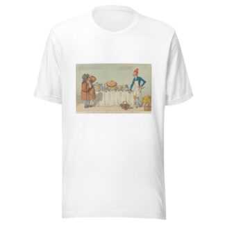 John Bull Viewing Billy’s Preparations for His Birthday by Charles Williams T-Shirt