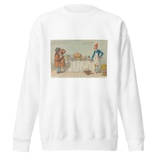 John Bull Viewing Billy’s Preparations for His Birthday by Charles Williams Sweatshirt