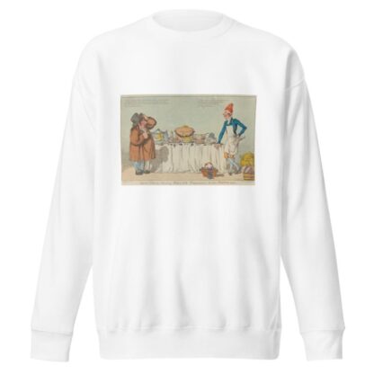 John Bull Viewing Billy’s Preparations for His Birthday by Charles Williams Sweatshirt