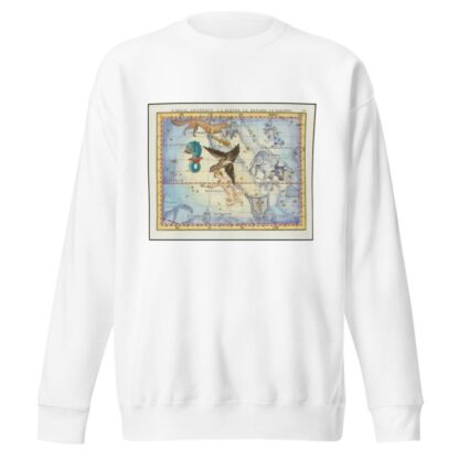L’Aigle, Antinous, La Fleche, Le Renard, Le Dauphin by John Flamsteed Sweatshirt