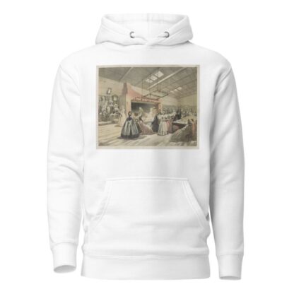 Brooklyn sanitary fair, 1864. New England kitchen by A. Brown & Co Hoodie