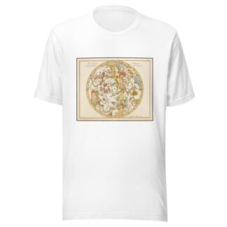 Die Südliche Halbkugel für gegenwärtige Zeit entworfen by Johann Elert Bode T-Shirt
