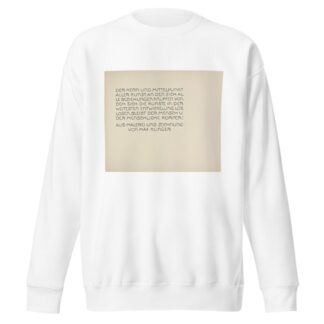 Beispiele kunstlerischer Schrift Pl.014 by Rudolf von Larisch Sweatshirt