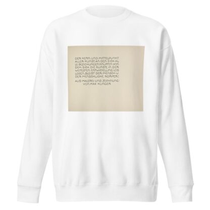 Beispiele kunstlerischer Schrift Pl.014 by Rudolf von Larisch Sweatshirt