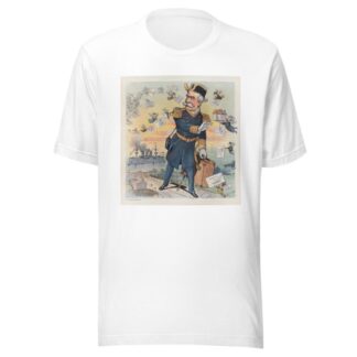 No wonder he was frightened off! by Louis Dalrymple T-Shirt