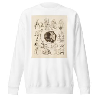 As they were never painted by William Henry Walker Sweatshirt