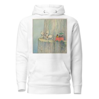 Figures Ascending a Cliff Road by Herbert Crowley Hoodie