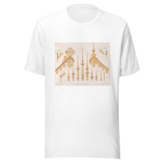 La décoration en bois découpé Pl.16 by A. Sanguineti T-Shirt