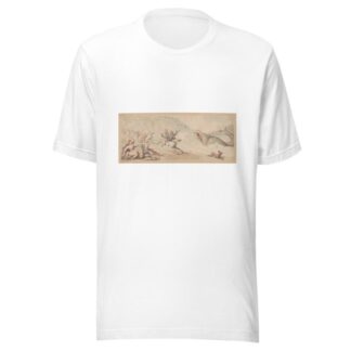 Dr. Syntax and the whale by Thomas Rowlandson T-Shirt