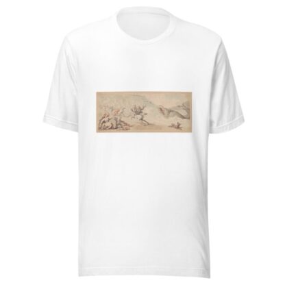 Dr. Syntax and the whale by Thomas Rowlandson T-Shirt