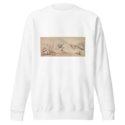Dr. Syntax and the whale by Thomas Rowlandson Sweatshirt
