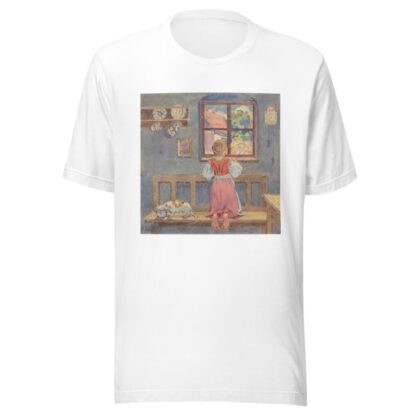 7. – View from the Window in the Room by Gustáv Mallý T-Shirt