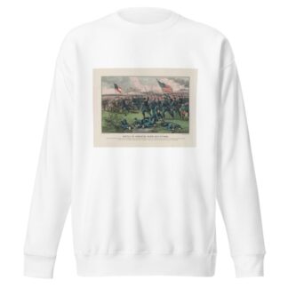 Battle of Corinth, Miss. Oct. 4th 1862 by Currier & Ives. Sweatshirt