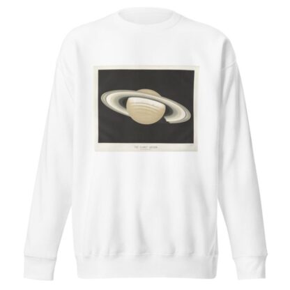 The planet Saturn by Étienne Léopold Trouvelot Sweatshirt