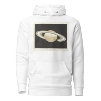 The planet Saturn by Étienne Léopold Trouvelot Hoodie
