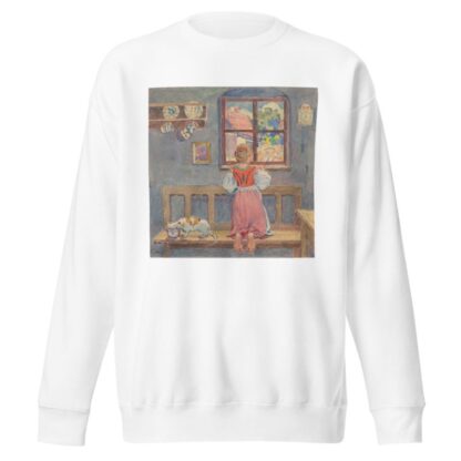 7. – View from the Window in the Room by Gustáv Mallý Sweatshirt