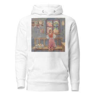 7. – View from the Window in the Room by Gustáv Mallý Hoodie