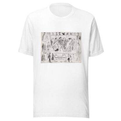 Sketches at the Shakespeare Ball in aid of the Actor’s Benevolent Fund by Henry Matthew Brock T-Shirt