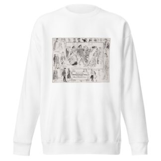 Sketches at the Shakespeare Ball in aid of the Actor’s Benevolent Fund by Henry Matthew Brock Sweatshirt