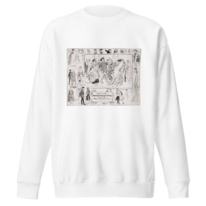 Sketches at the Shakespeare Ball in aid of the Actor’s Benevolent Fund by Henry Matthew Brock Sweatshirt