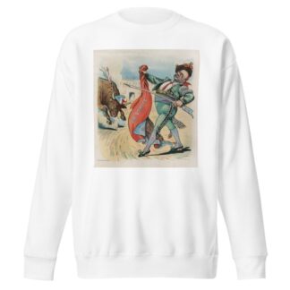 The fearless toreador by Louis Dalrymple Sweatshirt