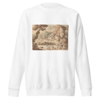 Wool-washers, Gloucestershire by Thomas Rowlandson Sweatshirt