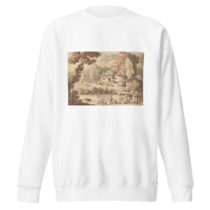 Wool-washers, Gloucestershire by Thomas Rowlandson Sweatshirt