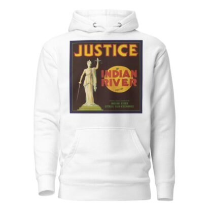 Justice Citrus Label by Anonymous Hoodie