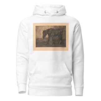 Cheval à l’équarrissage by Constant Eugène de Busschere Hoodie