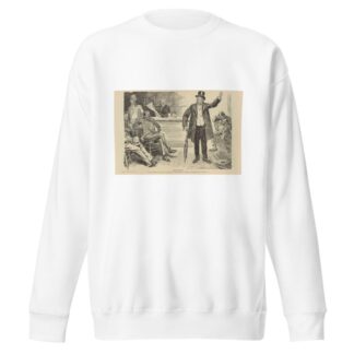 The agitator by Charles Dana Gibson Sweatshirt