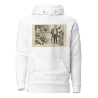 The agitator by Charles Dana Gibson Hoodie