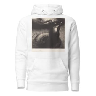 La Mort; Mon ironie depasse toutes les autres! by Odilon Redon Hoodie