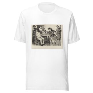 Out of work by Charles Dana Gibson T-Shirt