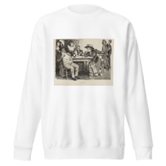 Out of work by Charles Dana Gibson Sweatshirt