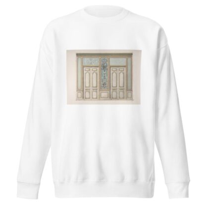 Design for a Pair of Doors Joined by an Ornamental Panel by Jules-Edmond-Charles Lachaise Sweatshirt