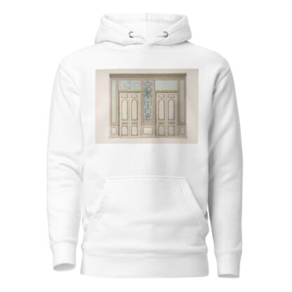 Design for a Pair of Doors Joined by an Ornamental Panel by Jules-Edmond-Charles Lachaise Hoodie