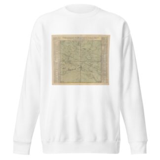 Atlas Coelestis Pl.21 by Johann Gabriel Doppelmayr Sweatshirt
