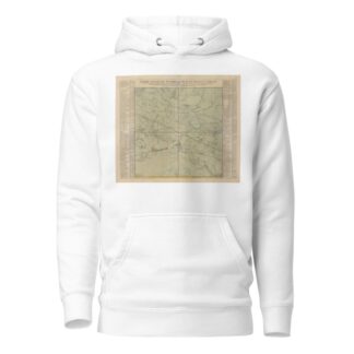 Atlas Coelestis Pl.21 by Johann Gabriel Doppelmayr Hoodie
