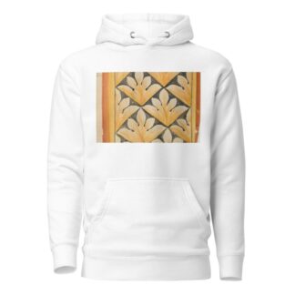 Fryz o motywach palmet ujętych w ukośne kraty. Karton do polichromii Kościoła Mariackiego by Jan Matejko Hoodie