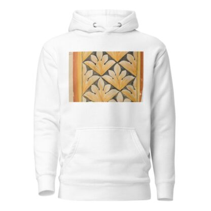 Fryz o motywach palmet ujętych w ukośne kraty. Karton do polichromii Kościoła Mariackiego by Jan Matejko Hoodie