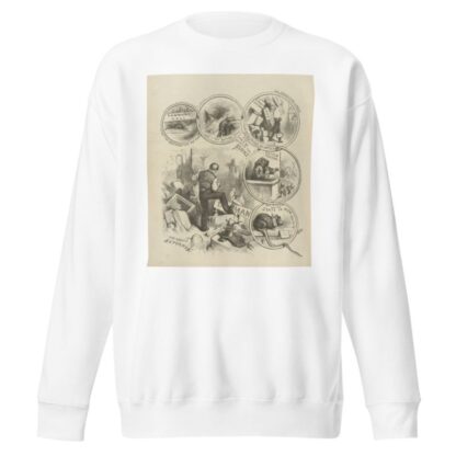 A Tammany rat by Thomas Nast Sweatshirt