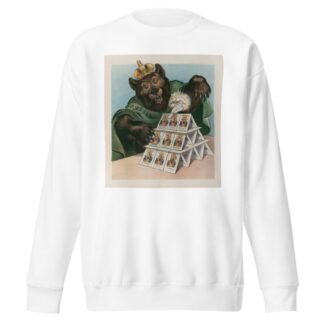 A house of cards by Udo Keppler Sweatshirt