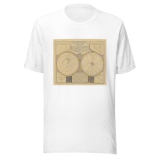 Atlas Coelestis Pl.26 by Johann Gabriel Doppelmayr T-Shirt